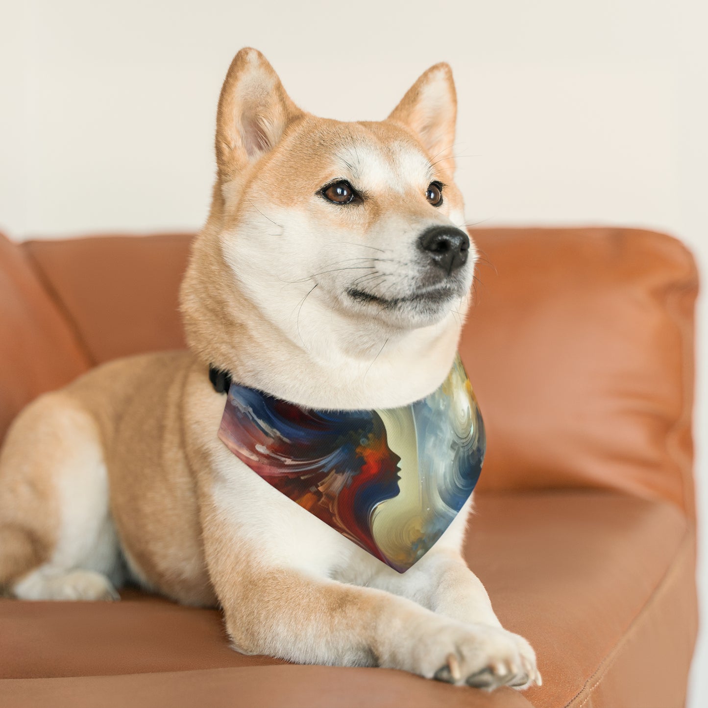 Embracing Sovereign Reflectivity Pet Bandana Collar