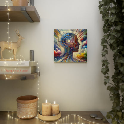 Supportive Digital Empathy Canvas Photo Tile