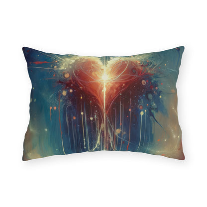 Transcendent Connection Beauty Outdoor Pillows