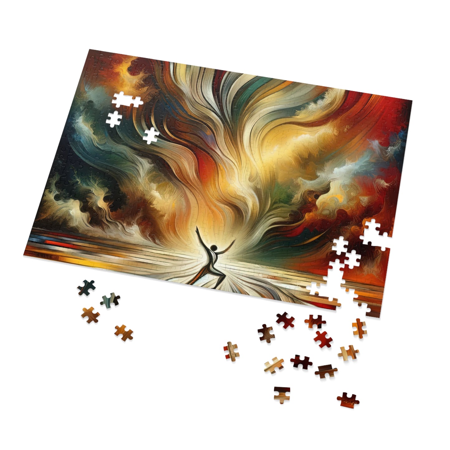 Symphonic Interconnectedness Shift Jigsaw Puzzle (30, 110, 252, 500,1000-Piece)