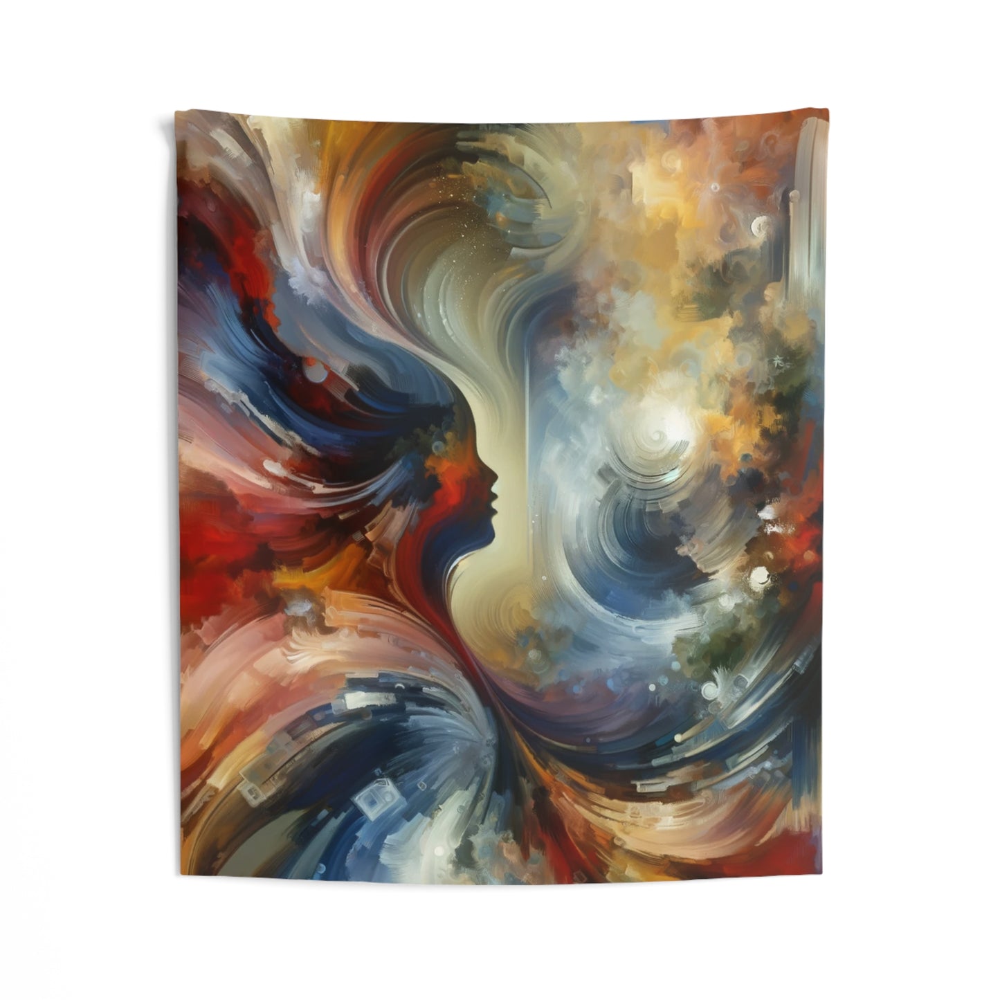 Embracing Sovereign Reflectivity Indoor Wall Tapestries