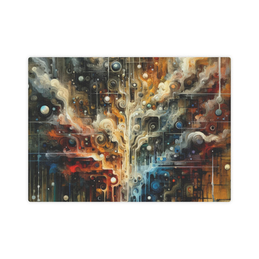 Integral Stewardship Abstract Canvas Photo Tile