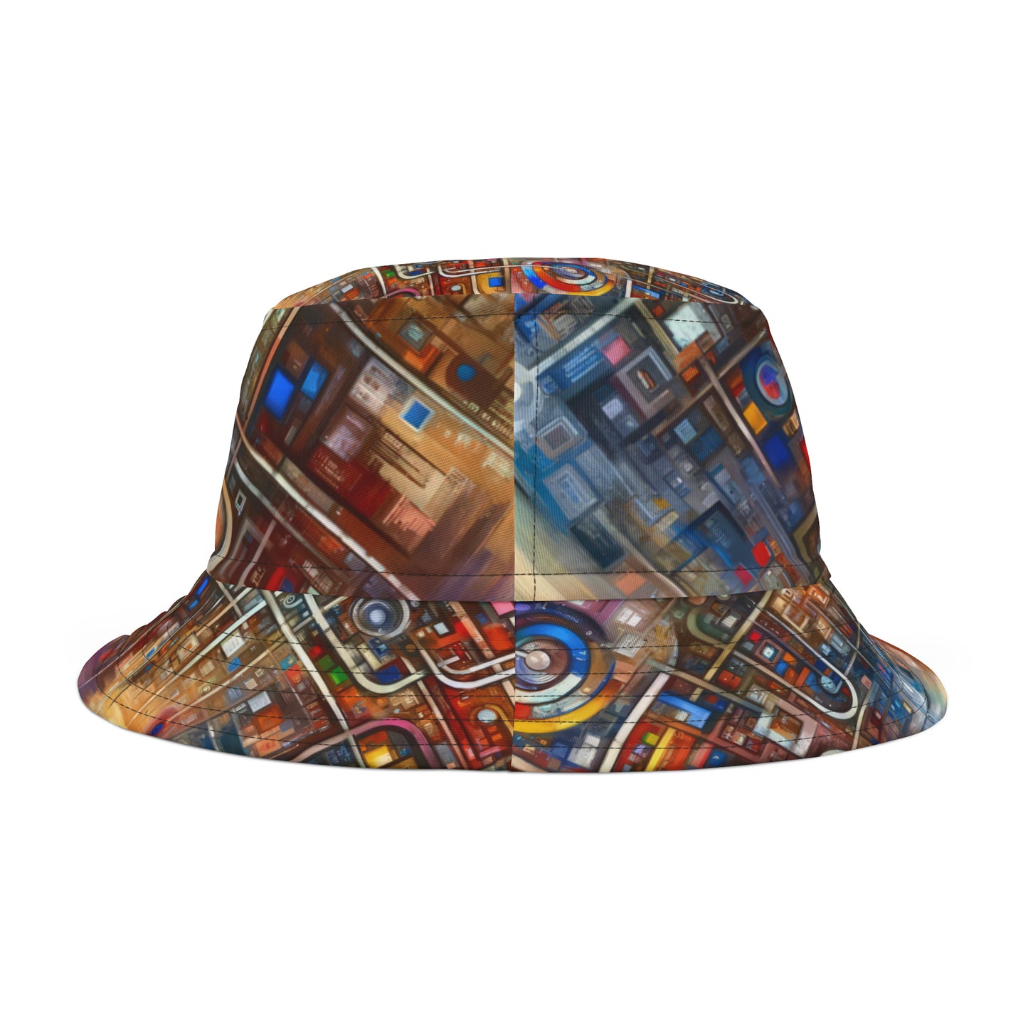 Grandest App Tapestry Bucket Hat (AOP)