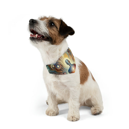 Technological Spiritual Synthesis Pet Bandana Collar