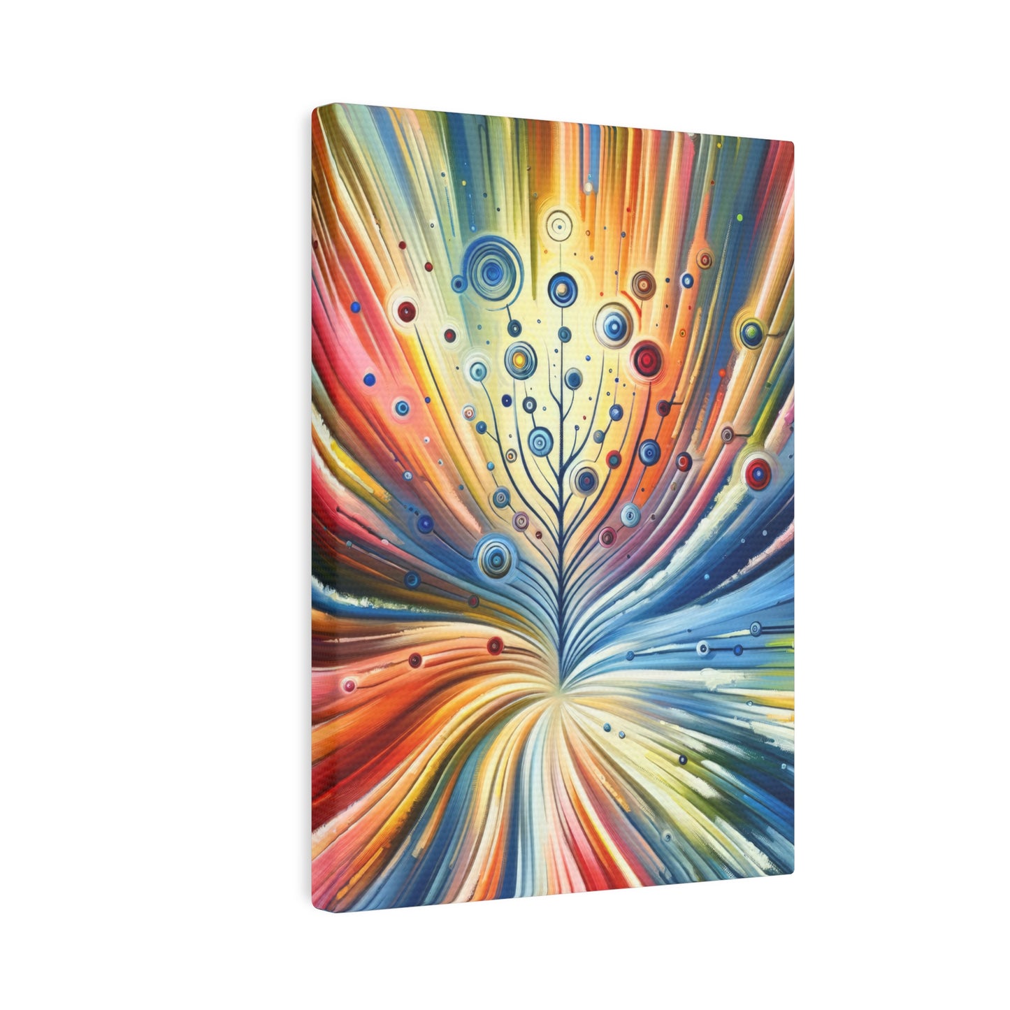 Sustainable Ripple Abstract Canvas Photo Tile