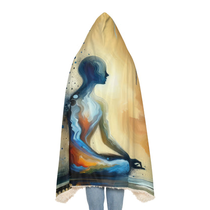 Resonance Abstract Healing Snuggle Blanket