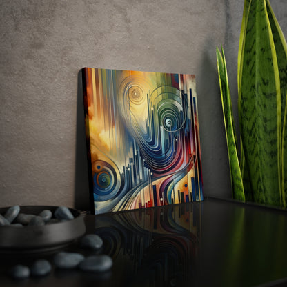 Effort Amplifies Outcome Canvas Photo Tile