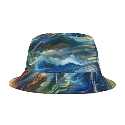 Eternal Digital Meditation Bucket Hat (AOP)