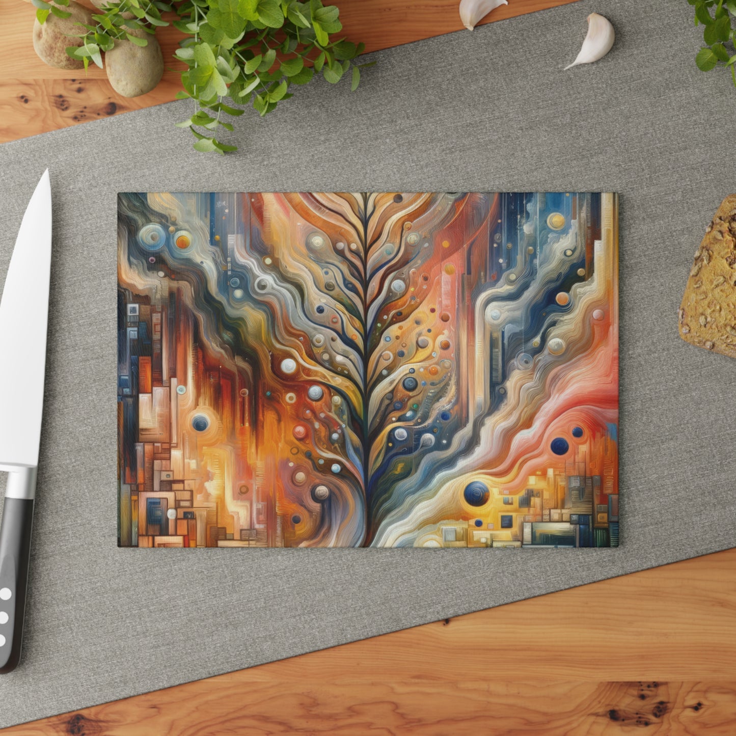 Tribute Synchrony Vitality Glass Cutting Board