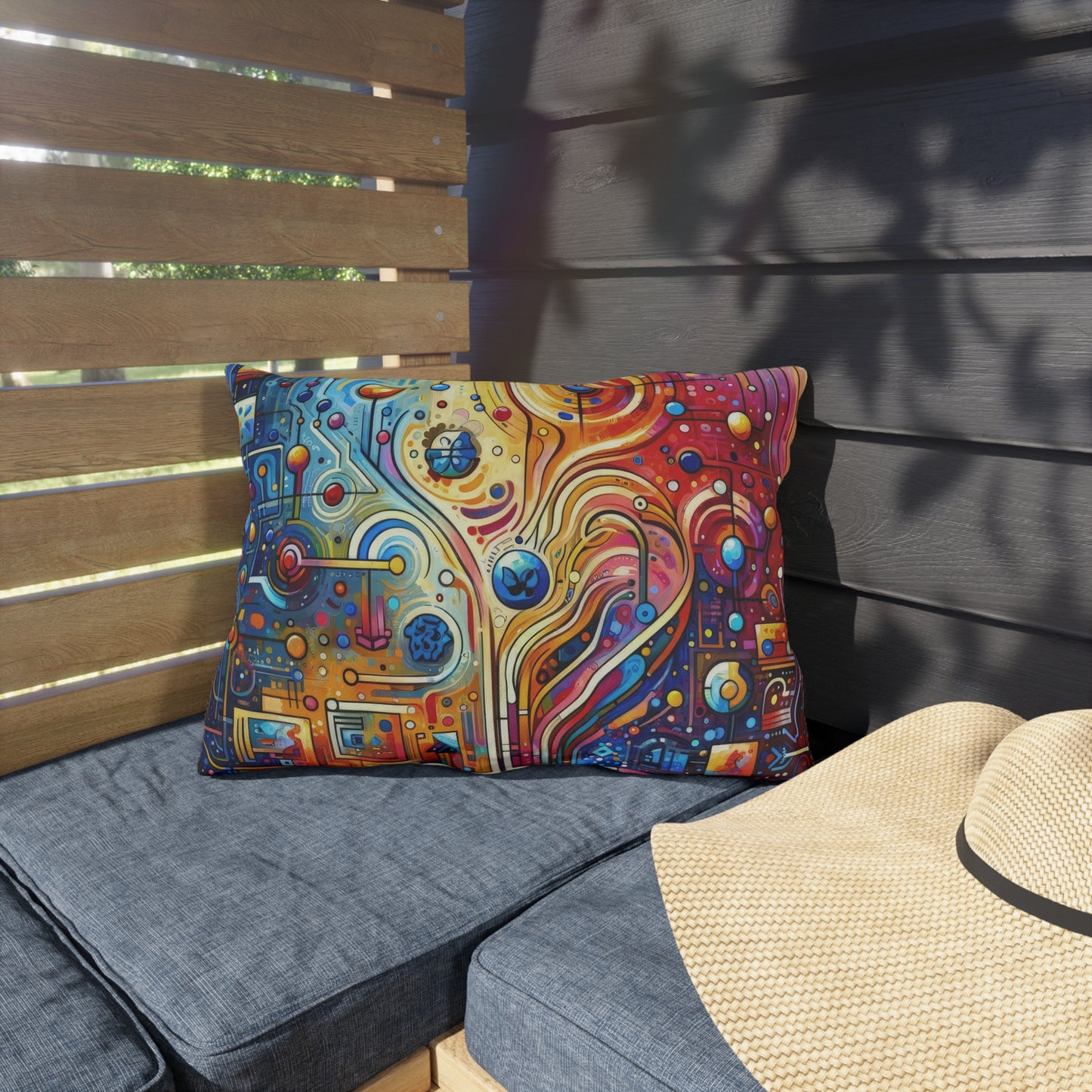 Supportive Divided Empathy Outdoor Pillows
