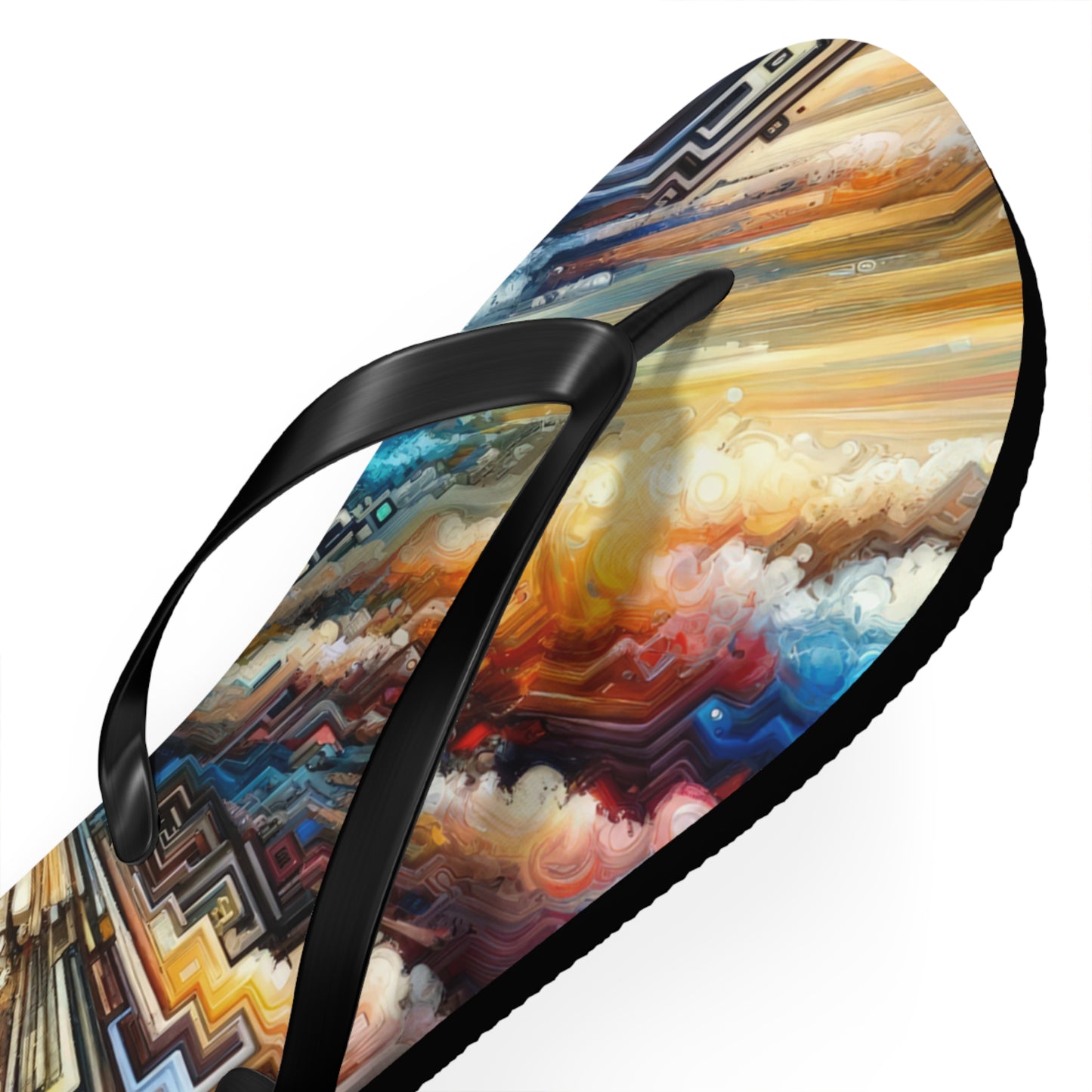 Transformative Tapestry Ascent Flip Flops