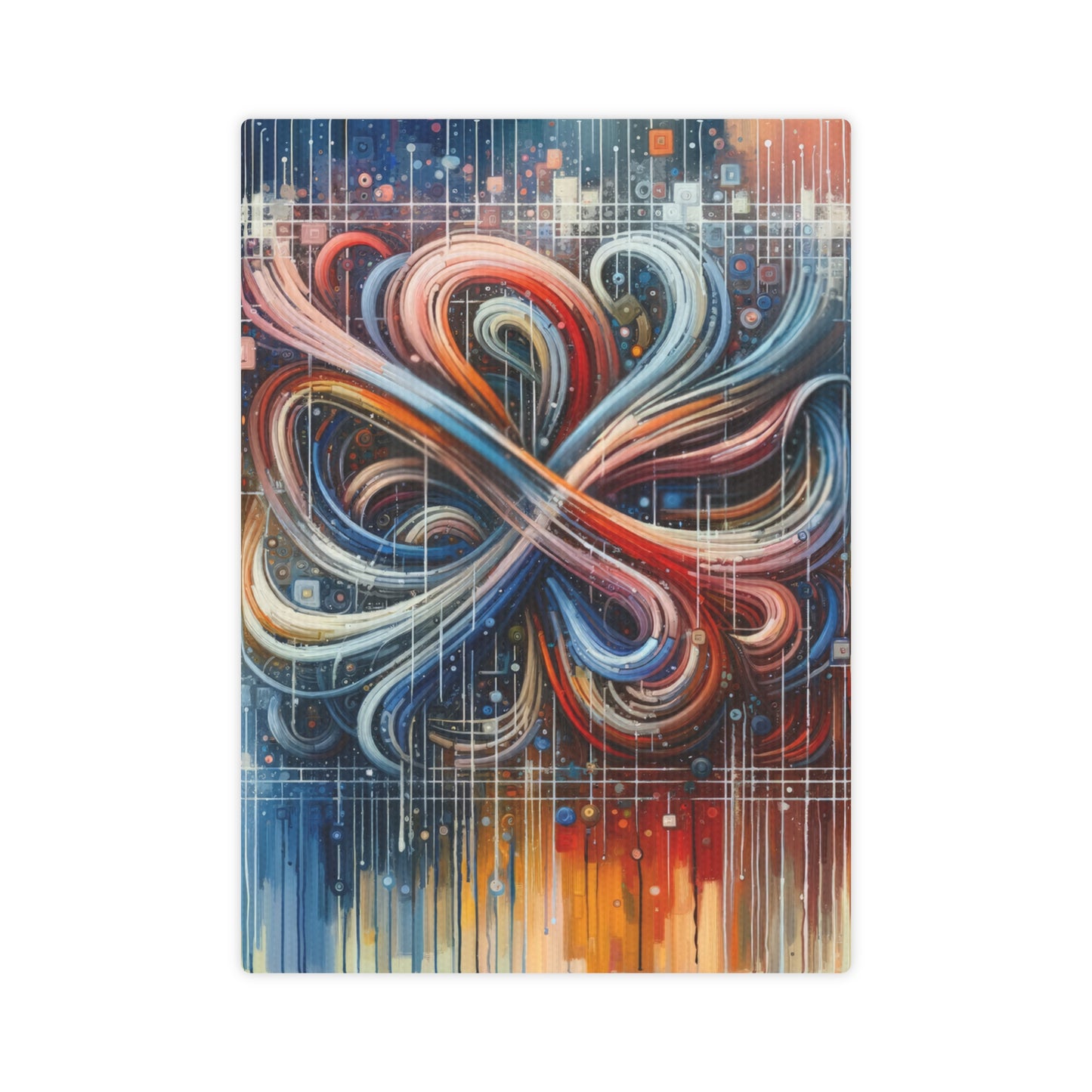 Humanity Tapestry Unification Canvas Photo Tile
