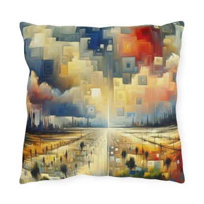Earnest Gathering Rainwater Outdoor Pillows