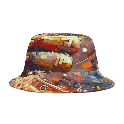 Digital Gratitude Nod Bucket Hat (AOP)