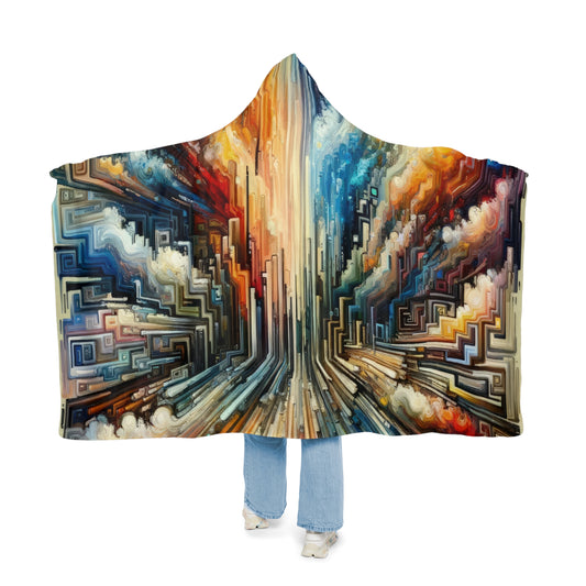 Transformative Tapestry Ascent Snuggle Blanket