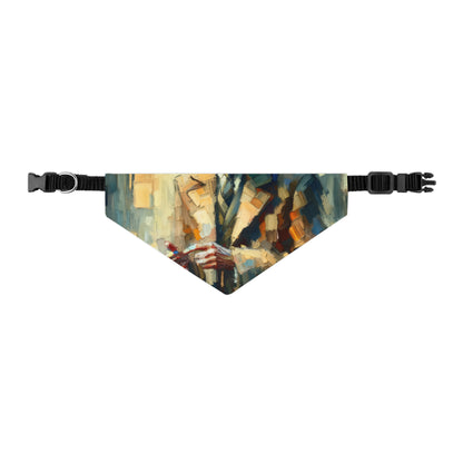 Urban Tachism Encounter Pet Bandana Collar