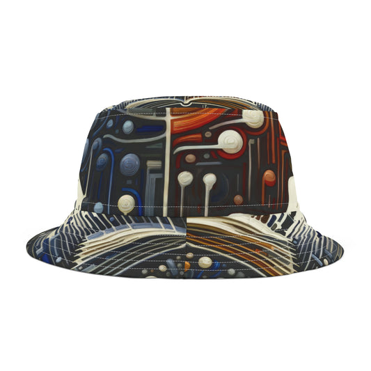 Critique Analytical Deliberation Bucket Hat (AOP)