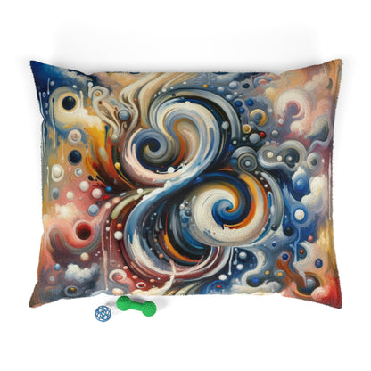 Paradoxical Embrace Tachism Pet Bed