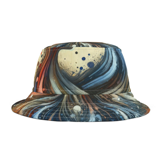 Empathic Connection Tachism Bucket Hat (AOP)