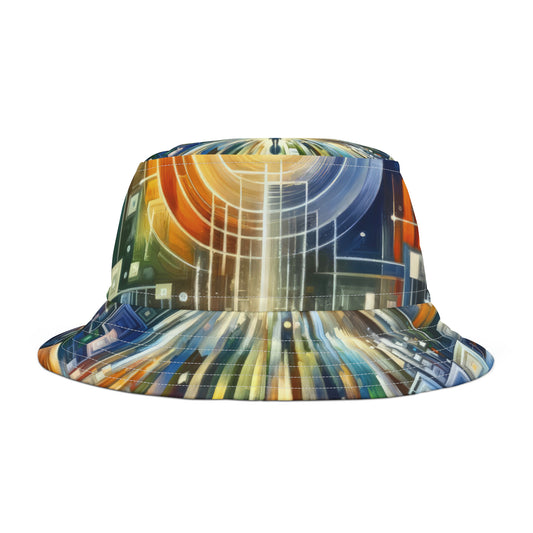 Mindful Megabyte Convergence Bucket Hat (AOP)