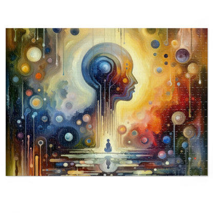 Reflective Oneness Healing Jigsaw Puzzle (30, 110, 252, 500,1000-Piece)
