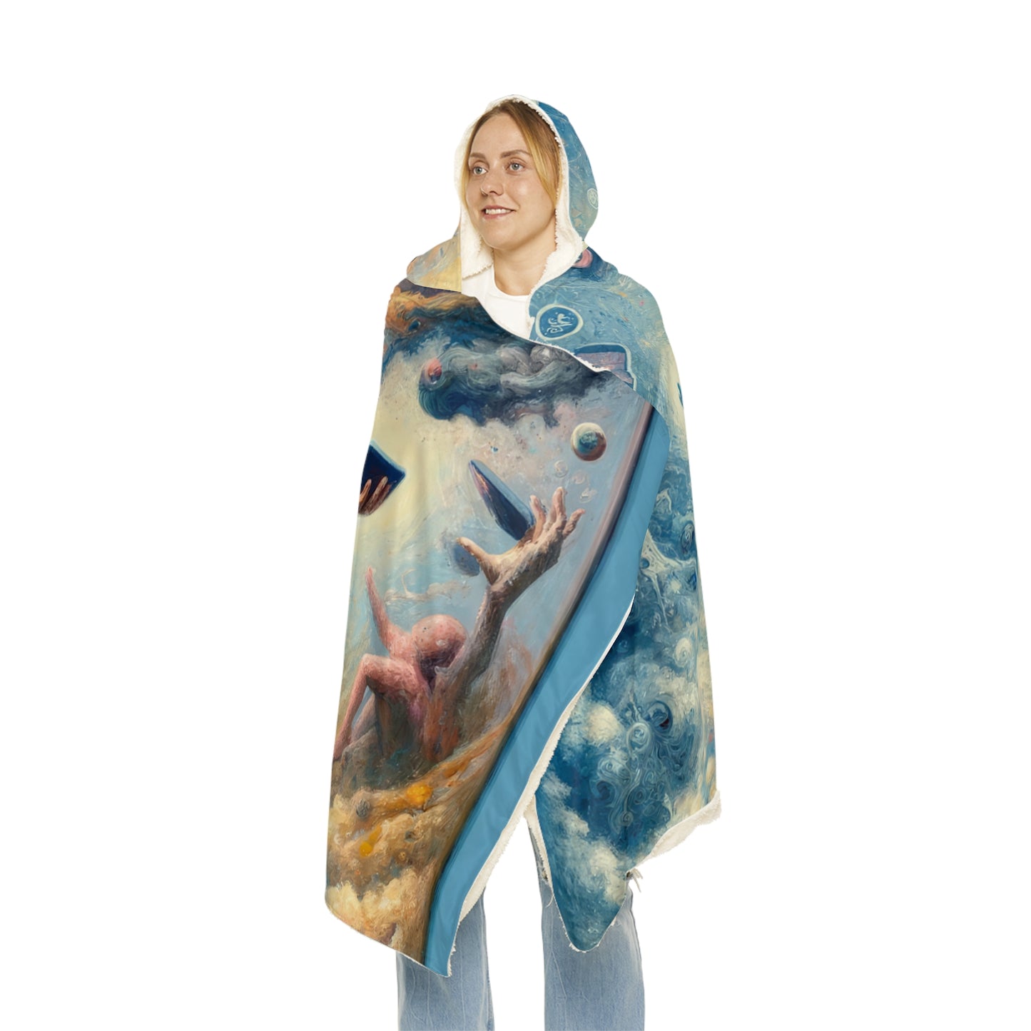 Spiritual Choice Transcendence Snuggle Blanket