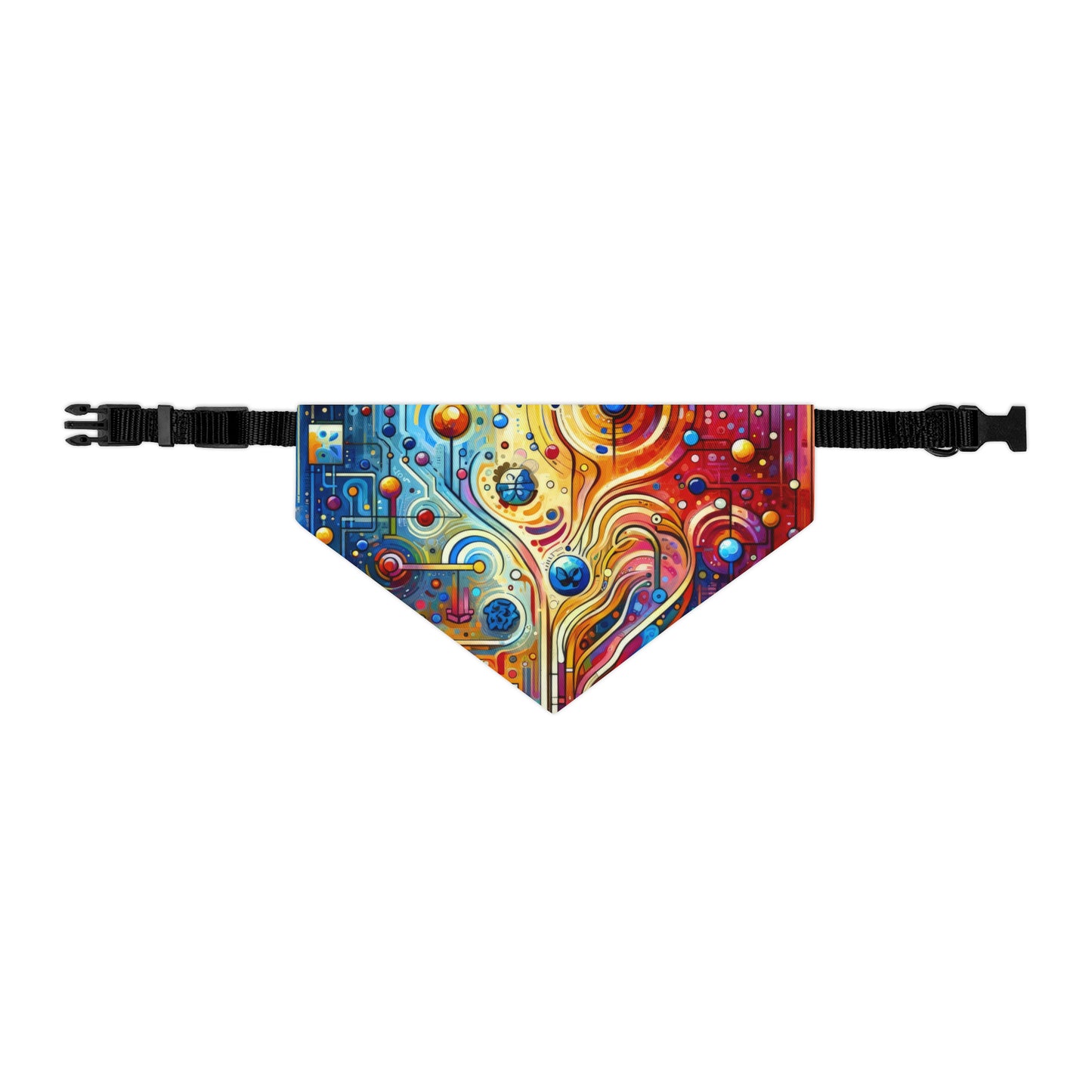Supportive Divided Empathy Pet Bandana Collar