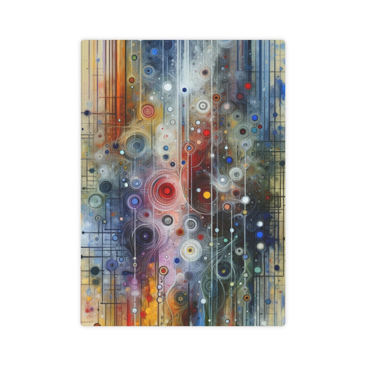 Awakenings Interconnectedness Tachism Canvas Photo Tile