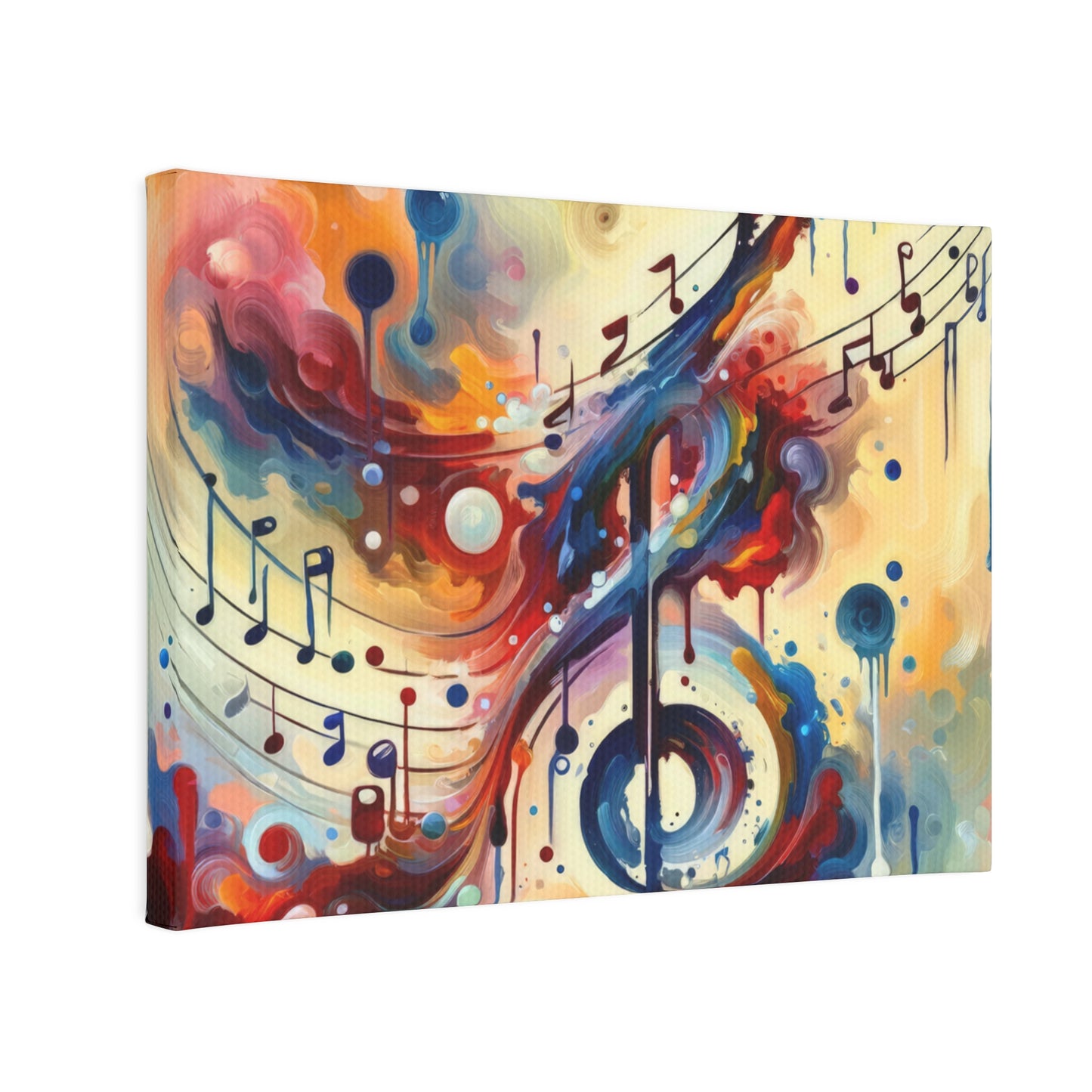 Harmonizing Melody Life Canvas Photo Tile