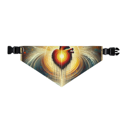 Awakened Heart Waves Pet Bandana Collar