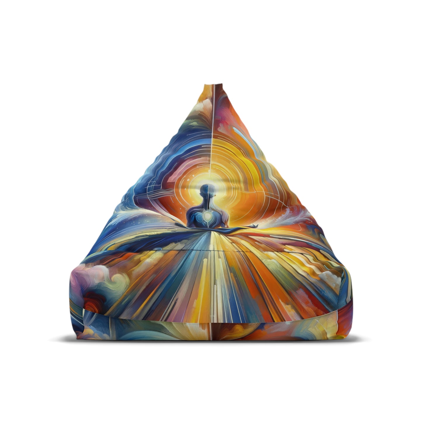 Techno Spiritual Synthesis Bean Bag Chair Cover