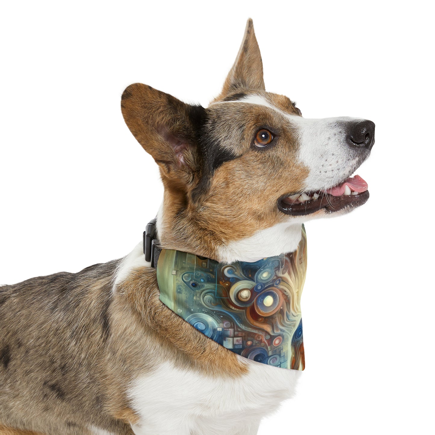 Technological Spiritual Synthesis Pet Bandana Collar