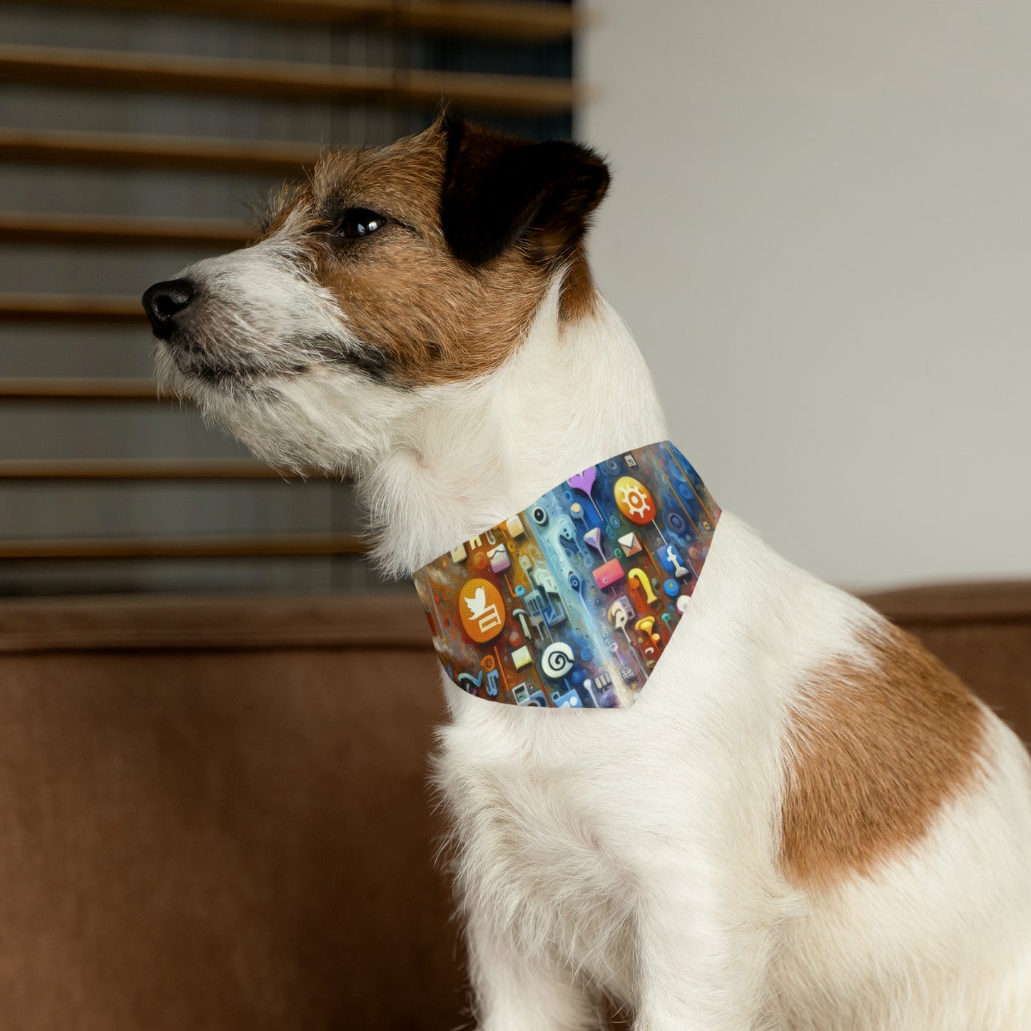 Digital Essence Revelation Pet Bandana Collar