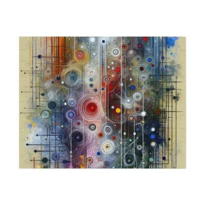 Awakenings Interconnectedness Tachism Jigsaw Puzzle (30, 110, 252, 500,1000-Piece)