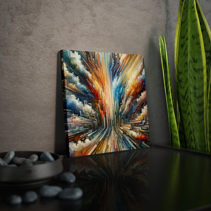 Transformative Tapestry Ascent Canvas Photo Tile