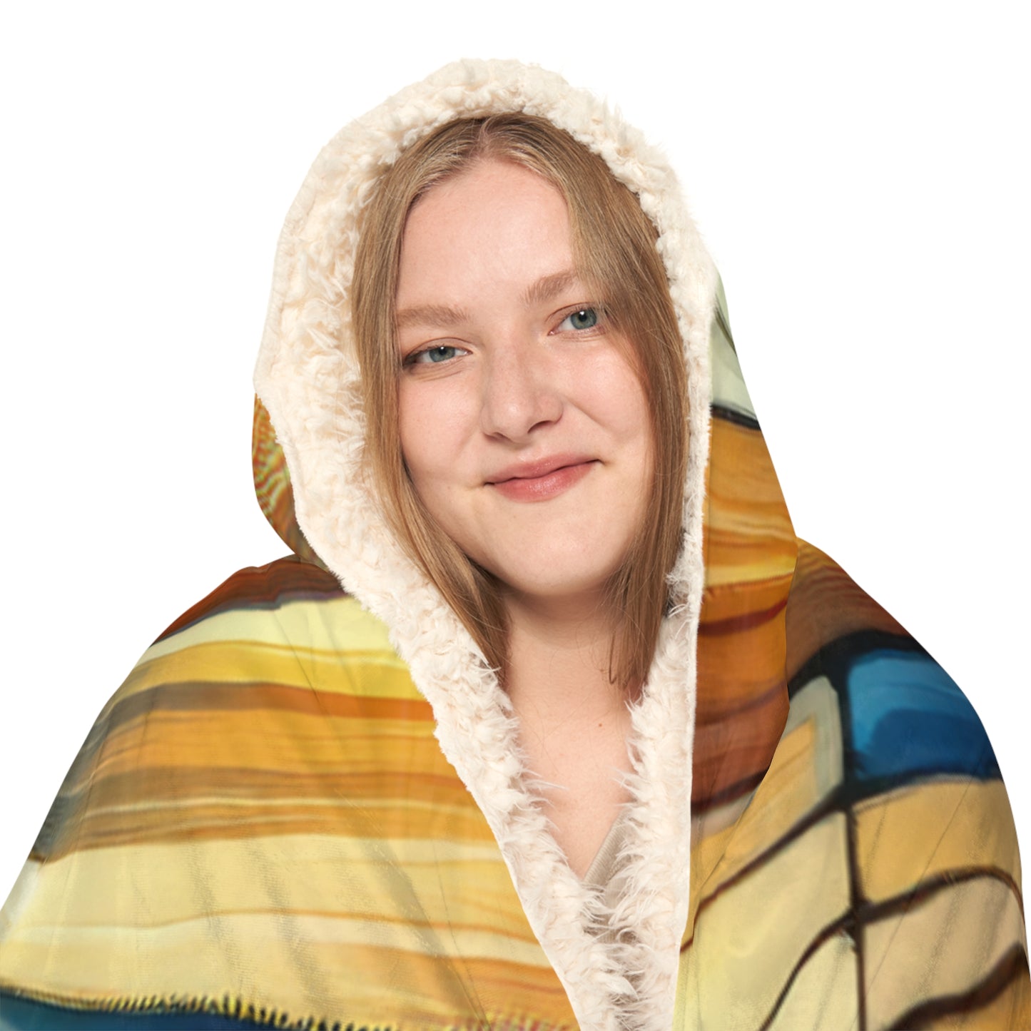 Spiritual Tachism Connection Snuggle Blanket