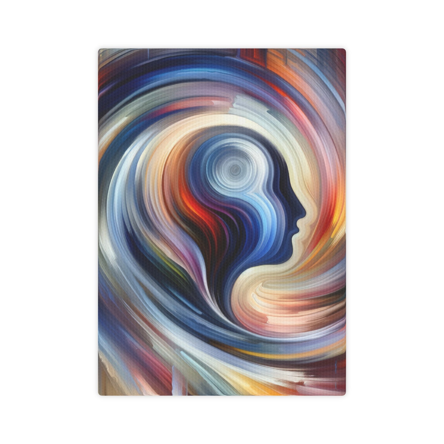 Harmonious Mindset Abstract Canvas Photo Tile