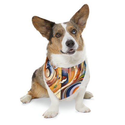 Companionable Lightness Journey Pet Bandana Collar