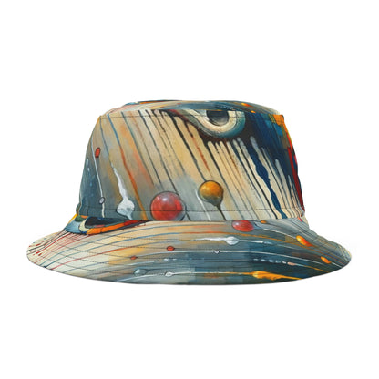 Ears Heart Expression Bucket Hat (AOP)