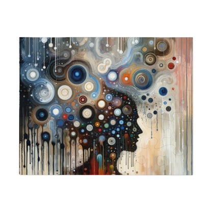 Universal Personal Tachism Jigsaw Puzzle (30, 110, 252, 500,1000-Piece)