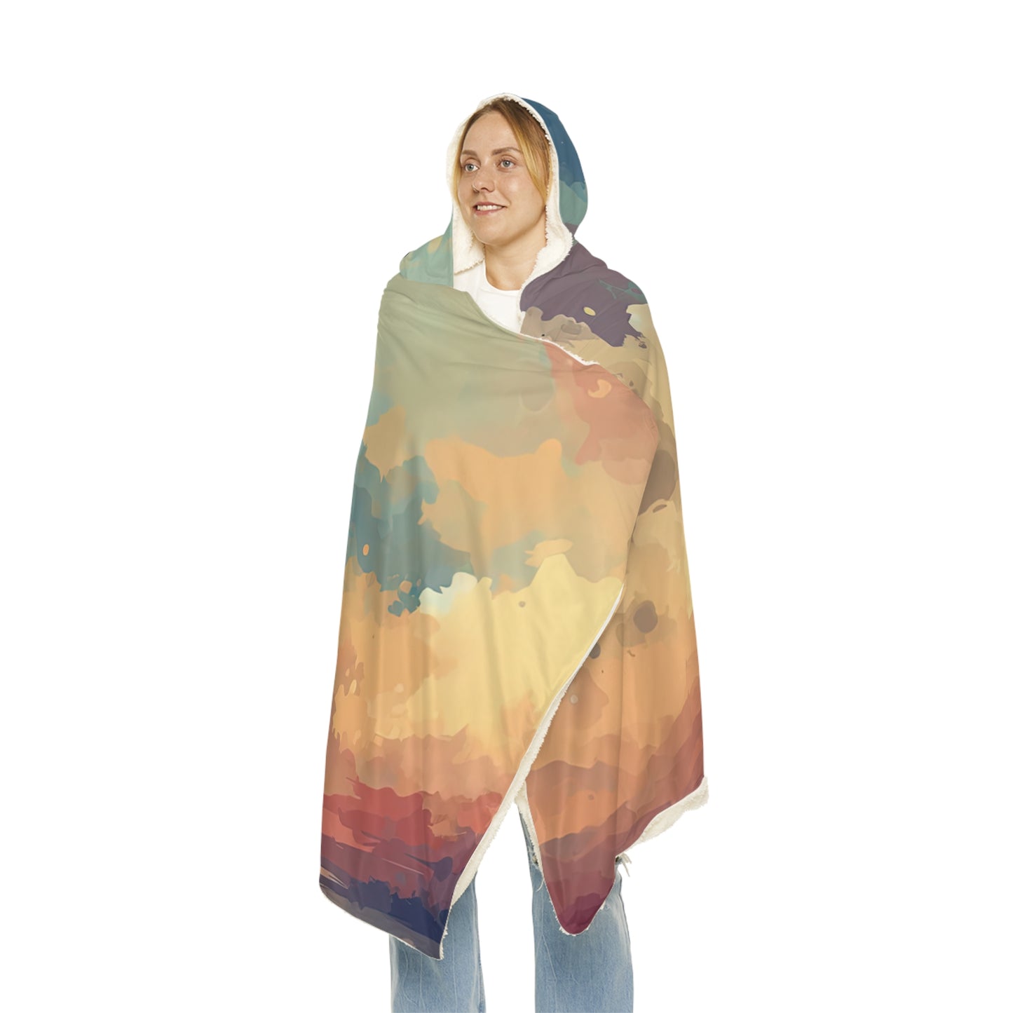 Dusky Sky Glow Snuggle Blanket