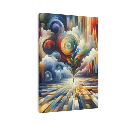 Sensory Thought Awakening Canvas Photo Tile