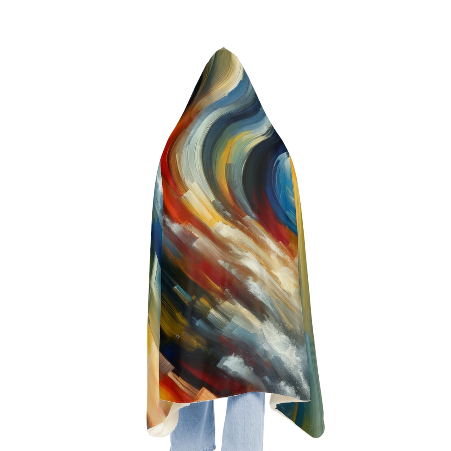 Persistence Force Abstract Snuggle Blanket