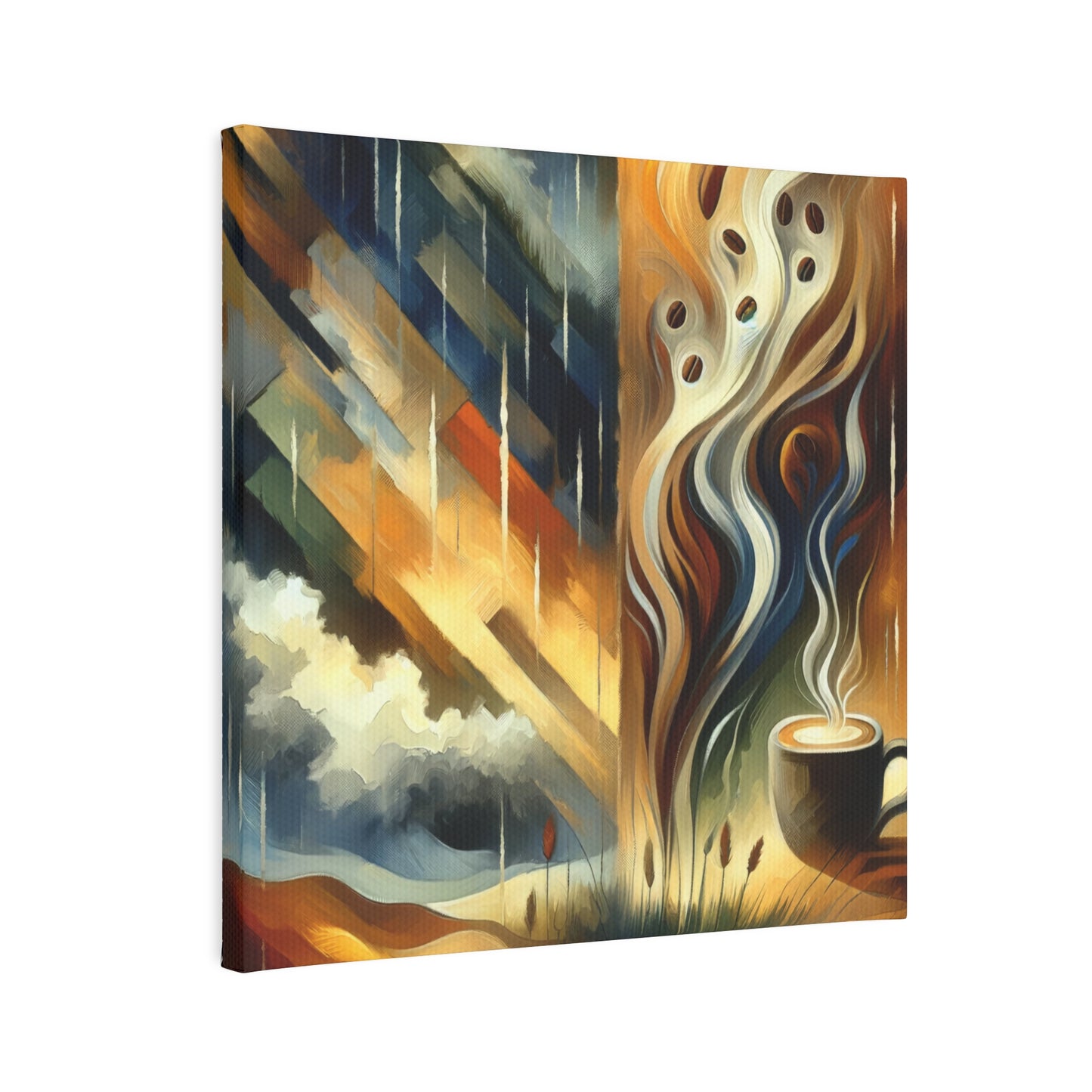 Aromatic Earth Encounter Canvas Photo Tile