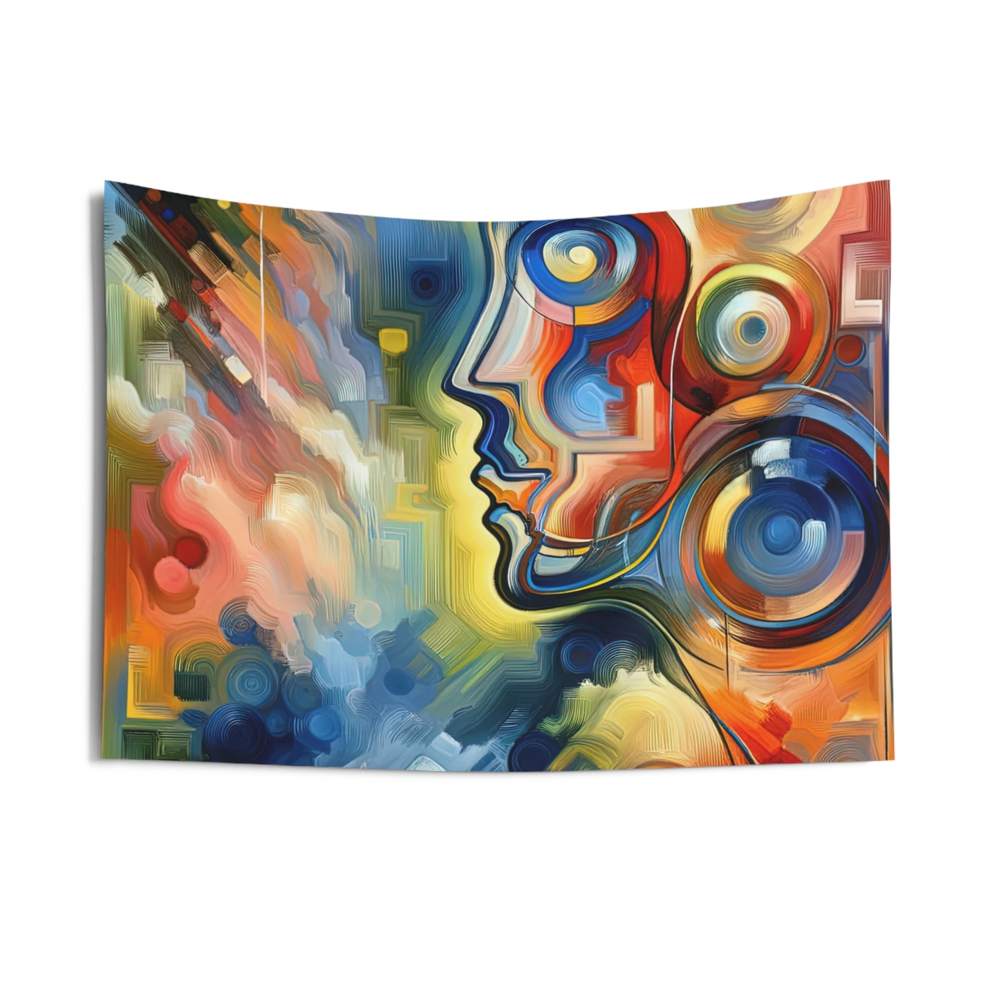 Emotional Perception Abstract Indoor Wall Tapestries