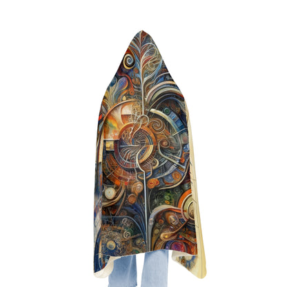 Ethos Web Abstract Snuggle Blanket