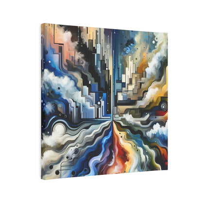 Digital Divide Navigation Canvas Photo Tile