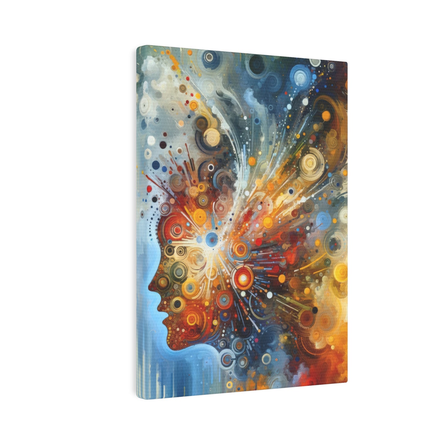 Desire Visualization Tachism Canvas Photo Tile