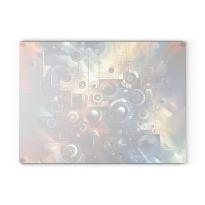 Tech Gratitude Fusion Glass Cutting Board