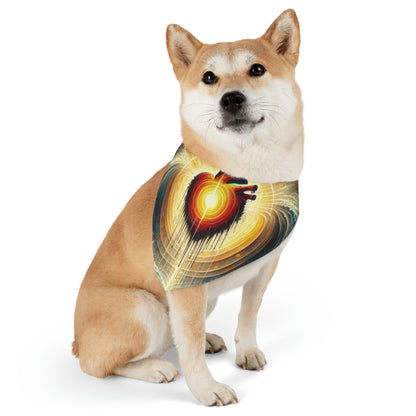 Awakened Heart Waves Pet Bandana Collar